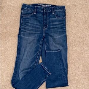 American eagle dark wash jeans